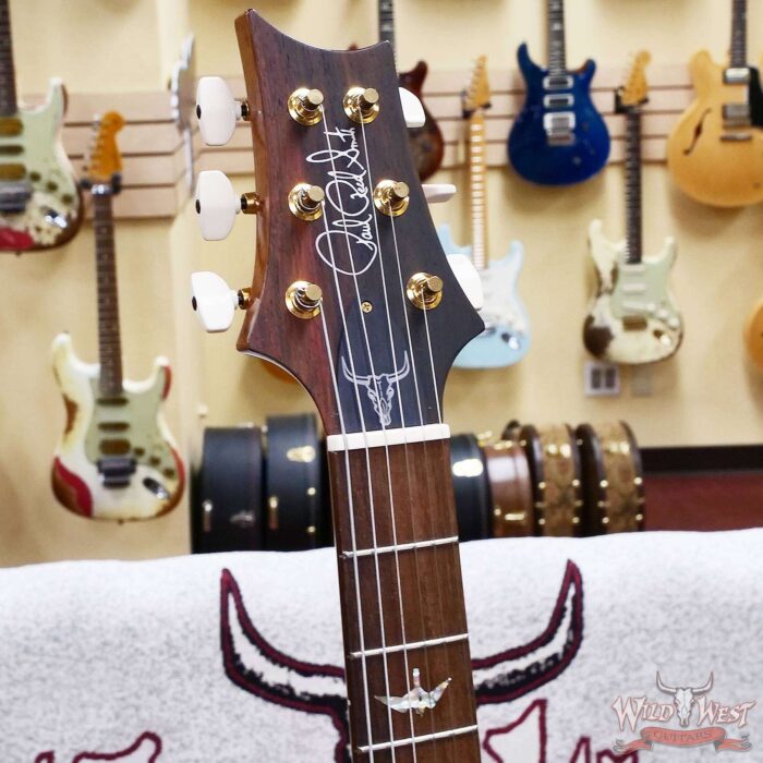 PRS Wild West Guitars 25th Anniversary Limited Run Wood Library Artist Package Hollowbody II Piezo Frostbite Fade (Private Stock Color) 5.60 LBS (US Only / No International Shipping) - Image 7