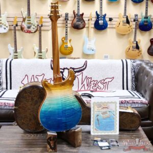 PRS Wild West Guitars 25th Anniversary Limited Run Wood Library Artist Package Hollowbody II Piezo Beach Fade (Private Stock Color) 5.65 LBS (US Only / No International Shipping) - Image 9