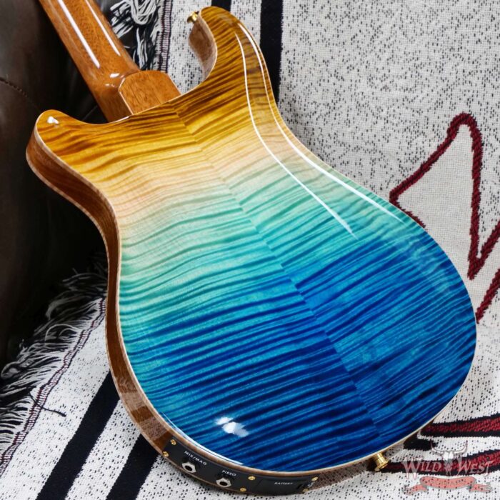 PRS Wild West Guitars 25th Anniversary Limited Run Wood Library Artist Package Hollowbody II Piezo Beach Fade (Private Stock Color) 5.65 LBS (US Only / No International Shipping) - Image 11
