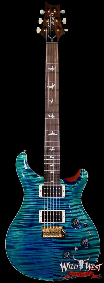 PRS Wild West Guitars 25th Anniversary Limited Run Wood Library Artist Package Custom 24 Piezo Laguna (Private Stock Color) 8.30 LBS (US Only / No International Shipping)