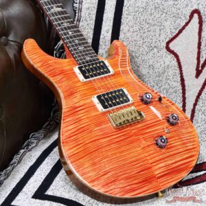 PRS Wild West Guitars 25th Anniversary Limited Run Wood Library Artist Package Custom 24 Piezo Salmon (Private Stock Color) 7.90 LBS (US Only / No International Shipping) - Image 8