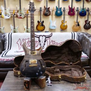 PRS Wild West Guitars 25th Anniversary Limited Run Wood Library Artist Package Hollowbody II Piezo Frostbite Fade (Private Stock Color) 5.65 LBS (US Only / No International Shipping) - Image 6