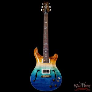 PRS Wild West Guitars 25th Anniversary Limited Run Wood Library Artist Package Hollowbody II Piezo Beach Fade (Private Stock Color) 5.55 LBS (US Only / No International Shipping) - Image 3