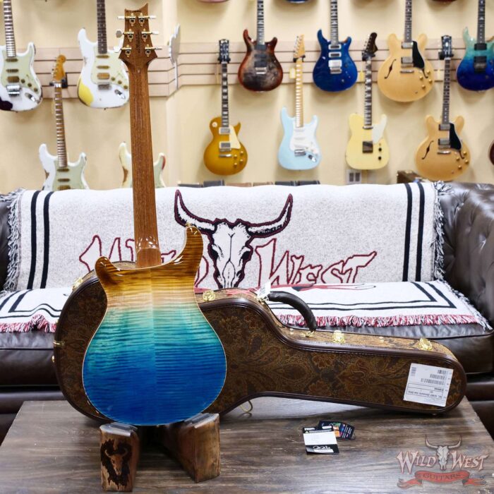 PRS Wild West Guitars 25th Anniversary Limited Run Wood Library Artist Package Hollowbody II Piezo Beach Fade (Private Stock Color) 5.55 LBS (US Only / No International Shipping) - Image 9