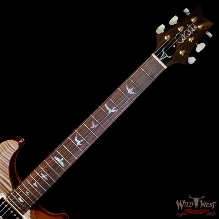 PRS Wild West Guitars 25th Anniversary Limited Run Wood Library Artist Package Hollowbody II Piezo Frostbite Fade (Private Stock Color) 5.60 LBS (US Only / No International Shipping) - Image 4