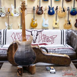 PRS Wild West Guitars 25th Anniversary Limited Run Wood Library Artist Package Hollowbody II Piezo Frostbite Fade (Private Stock Color) 5.75 LBS (US Only / No International Shipping) - Image 9