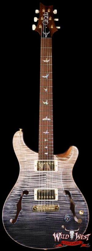PRS Wild West Guitars 25th Anniversary Limited Run Wood Library Artist Package Hollowbody II Piezo Frostbite Fade (Private Stock Color) 5.75 LBS (US Only / No International Shipping)