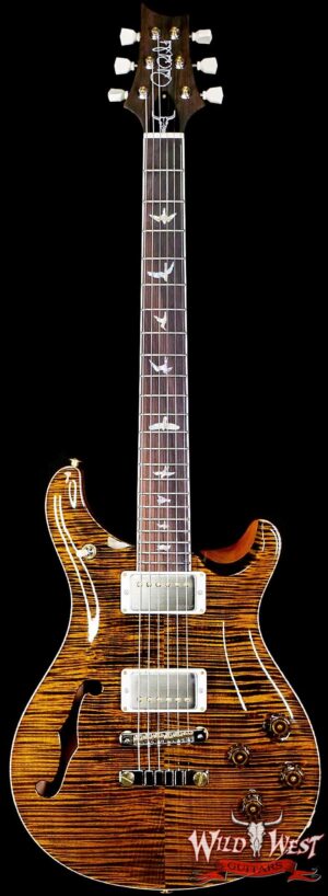 PRS Wild West Guitars 25th Anniversary Limited Run Wood Library Artist Package McCarty 594 Semi-Hollow Tiger Eye (Private Stock Color) 7.25 BBS (US Only / No International Shipping)
