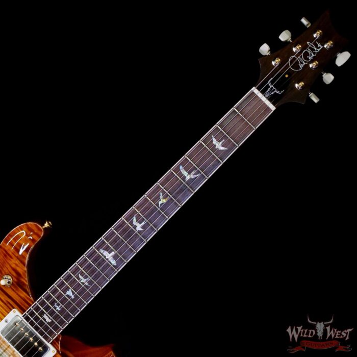 PRS Wild West Guitars 25th Anniversary Limited Run Wood Library Artist Package McCarty 594 Semi-Hollow Beach Fade (Private Stock Color) 7.20 LBS (US Only / No International Shipping) - Image 4