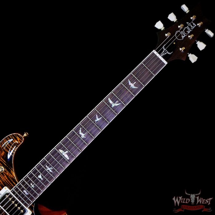 PRS Wild West Guitars 25th Anniversary Limited Run Wood Library Artist Package McCarty 594 Semi-Hollow Tiger Eye (Private Stock Color) 7.30 BBS (US Only / No International Shipping) - Image 4