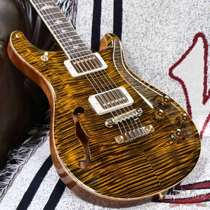 PRS Wild West Guitars 25th Anniversary Limited Run Wood Library Artist Package McCarty 594 Semi-Hollow Tiger Eye (Private Stock Color) 7.30 BBS (US Only / No International Shipping) - Image 8