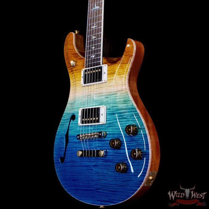 PRS Wild West Guitars 25th Anniversary Limited Run Wood Library Artist Package McCarty 594 Semi-Hollow Beach Fade (Private Stock Color) 7.50 LBS (US Only / No International Shipping) - Image 2