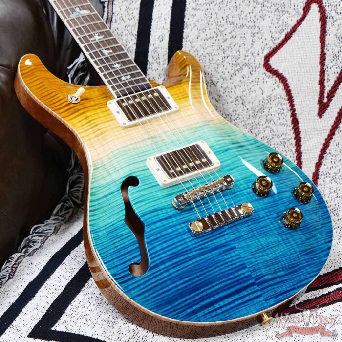 PRS Wild West Guitars 25th Anniversary Limited Run Wood Library Artist Package McCarty 594 Semi-Hollow Beach Fade (Private Stock Color) 7.50 LBS (US Only / No International Shipping) - Image 7
