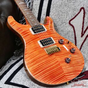 PRS Wild West Guitars 25th Anniversary Limited Run Wood Library Artist Package Custom 24 Piezo Salmon (Private Stock Color) 8.40 LBS (US Only / No International Shipping) - Image 8