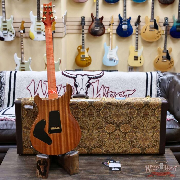 PRS Wild West Guitars 25th Anniversary Limited Run Wood Library Artist Package Custom 24 Piezo Salmon (Private Stock Color) 8.40 LBS (US Only / No International Shipping) - Image 9