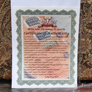 PRS Wild West Guitars 25th Anniversary Limited Run Wood Library Artist Package Custom 24 Piezo Salmon (Private Stock Color) 8.40 LBS (US Only / No International Shipping) - Image 12