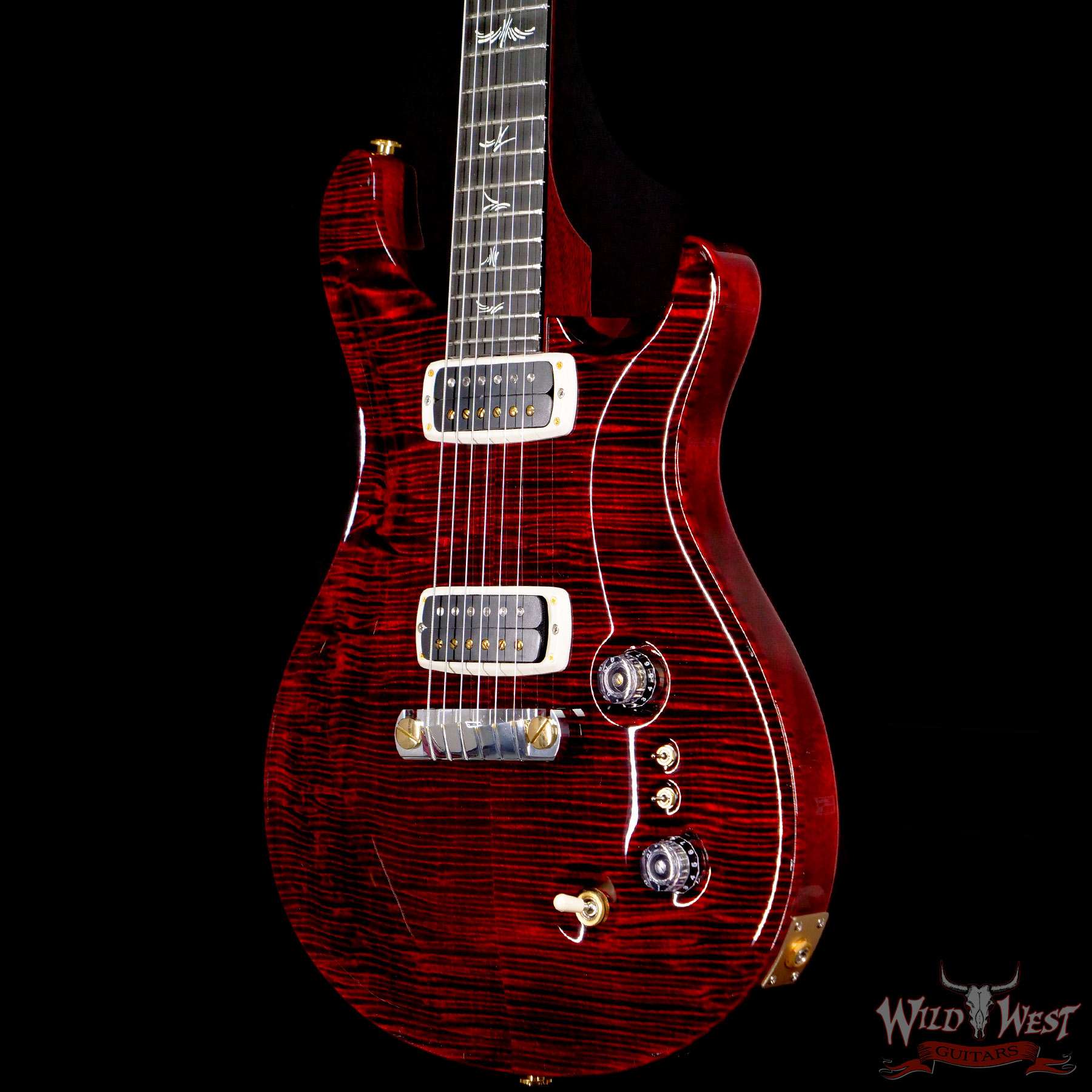prs-312848-br__wwg.jpg Paul Reed Smith Artist Package Paul’s Guitar Flame Maple Top Ebony Fingerboard Fire Red - Image 2