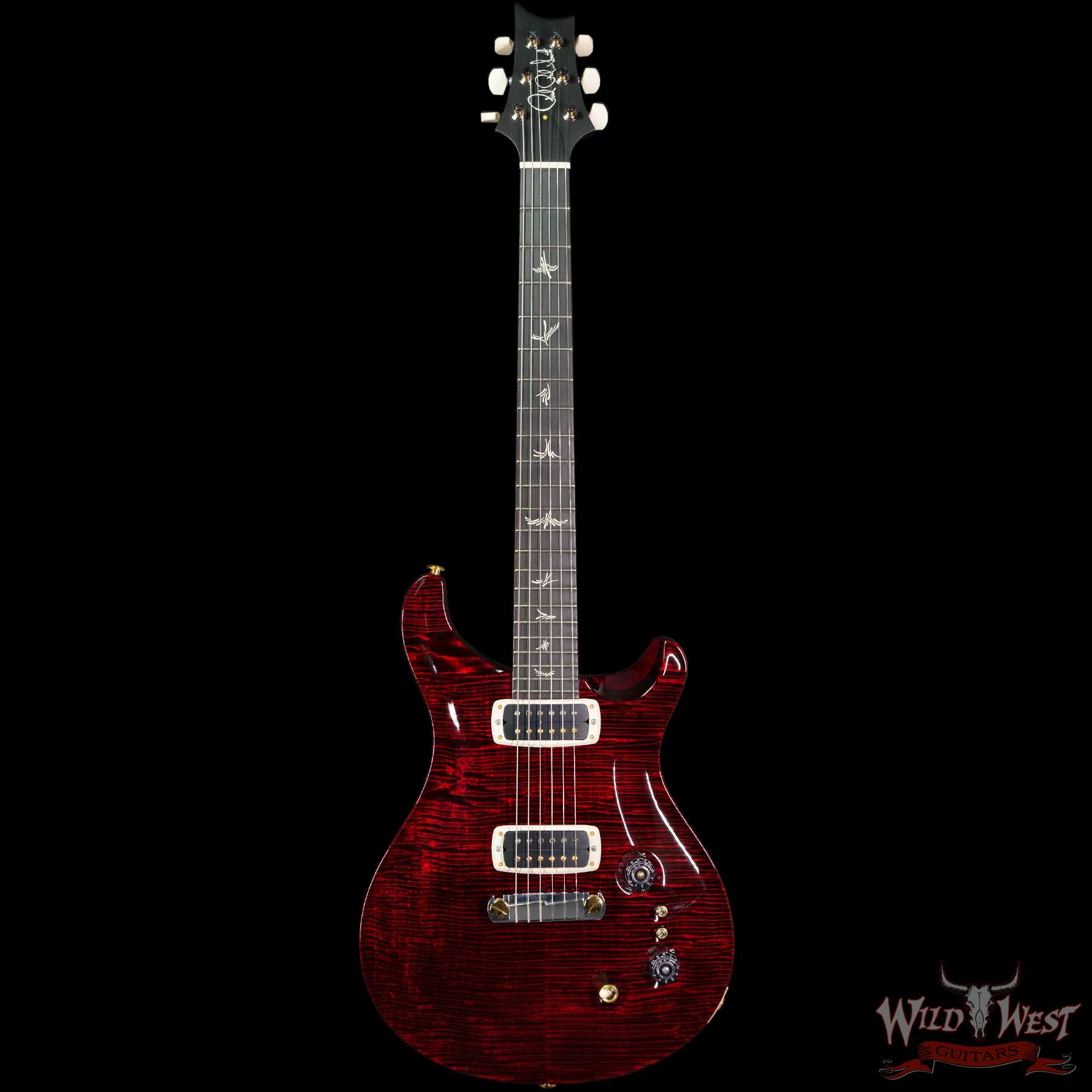 prs-312848-c1__wwg.jpg Paul Reed Smith Artist Package Paul’s Guitar Flame Maple Top Ebony Fingerboard Fire Red - Image 3