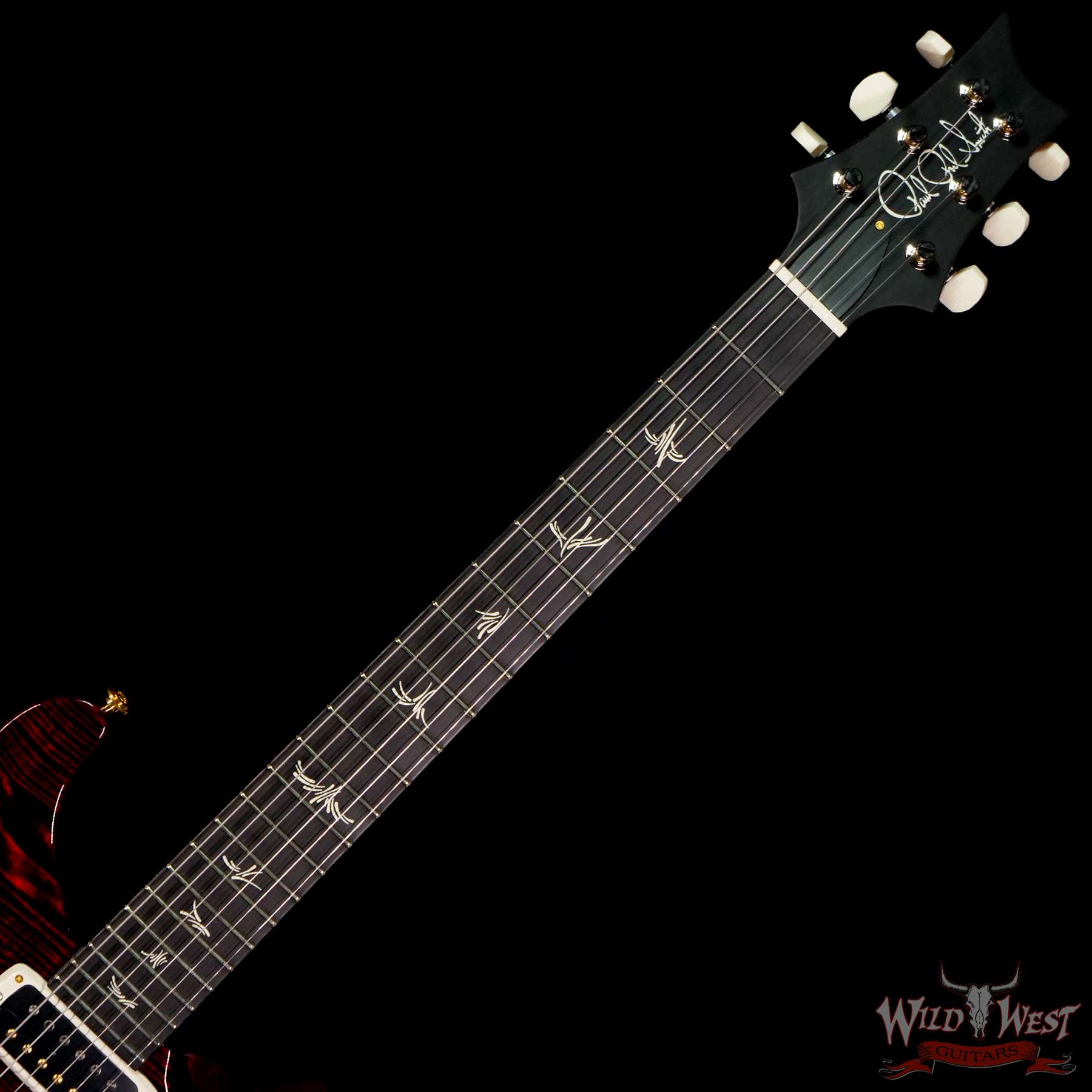 prs-312848-c2__wwg.jpg Paul Reed Smith Artist Package Paul’s Guitar Flame Maple Top Ebony Fingerboard Fire Red - Image 4