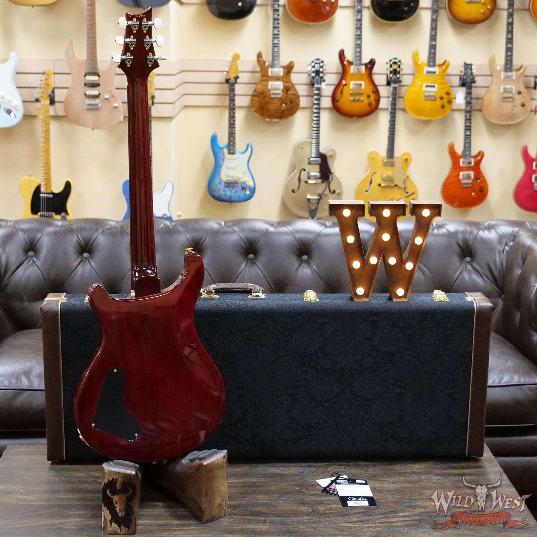 prs-312848-d4__wwg.jpg Paul Reed Smith Artist Package Paul’s Guitar Flame Maple Top Ebony Fingerboard Fire Red - Image 9