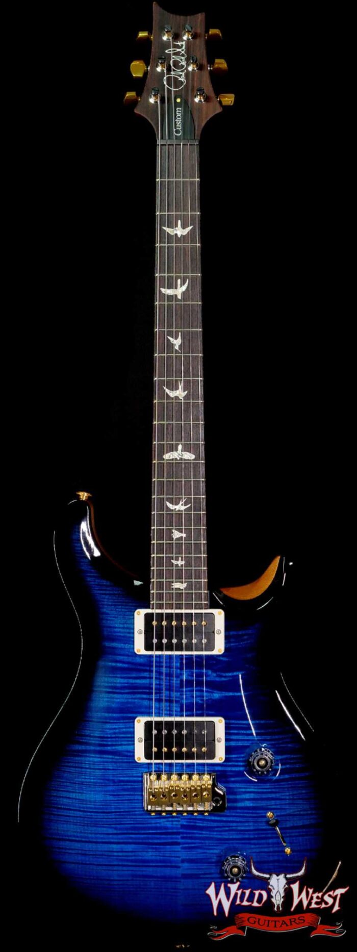 Paul Reed Smith PRS Core 10 Top Custom 22 Rosewood Fingerboard Sapphire Smokeburst - Image 1