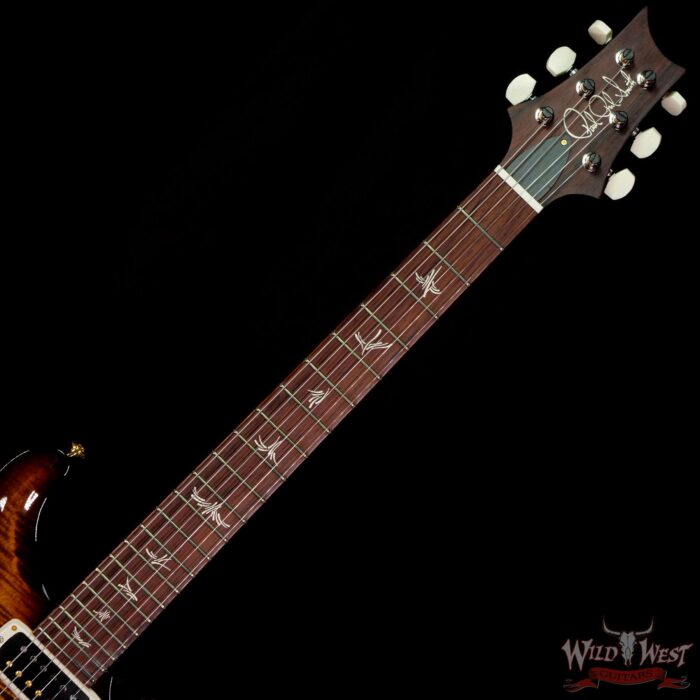 Paul Reed Smith Core 10 Top Paul’s Guitar Flame Maple Top Honduran Rosewood Fingerboard Black Gold Burst - Image 4