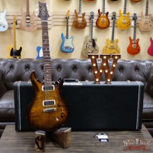 Paul Reed Smith Core 10 Top Paul’s Guitar Flame Maple Top Honduran Rosewood Fingerboard Black Gold Burst - Image 5