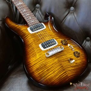 Paul Reed Smith Core 10 Top Paul’s Guitar Flame Maple Top Honduran Rosewood Fingerboard Black Gold Burst - Image 7