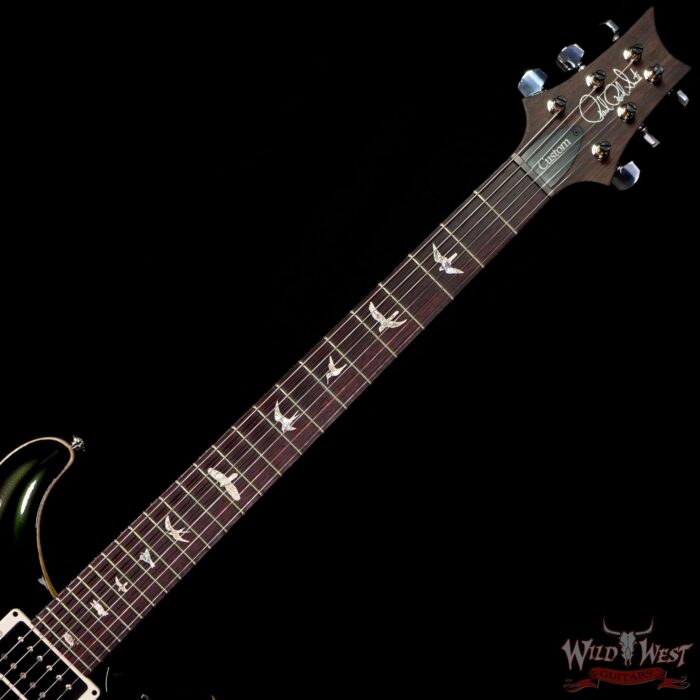 Paul Reed Smith PRS Core Custom 24 Pattern Thin Neck Dark Emerald Green Metallic - Image 4