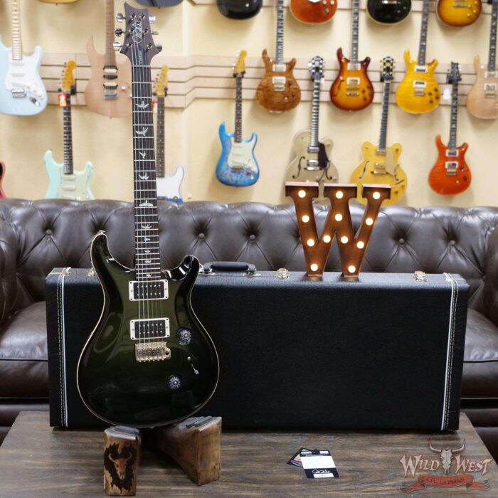 Paul Reed Smith PRS Core Custom 24 Pattern Thin Neck Dark Emerald Green Metallic - Image 6