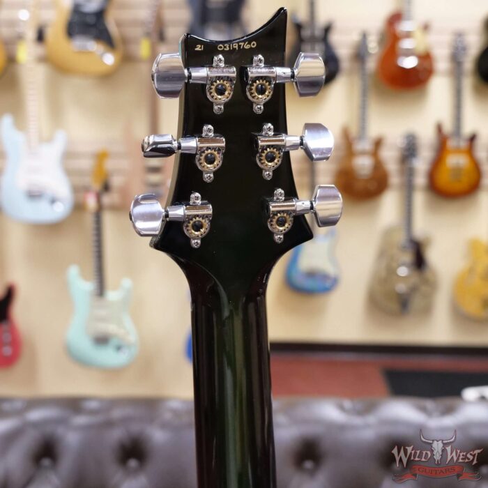 Paul Reed Smith PRS Core Custom 24 Pattern Thin Neck Dark Emerald Green Metallic - Image 11