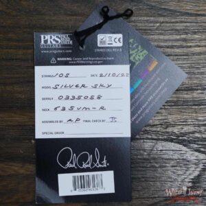 Paul Reed Smith PRS John Mayer Signature Electric Guitar Silver Sky Rosewood Fingerboard Frost - Image 12