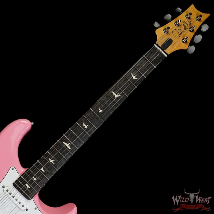 2022 Paul Reed Smith PRS John Mayer Signature Model Silver Sky Rosewood Fingerboard Roxy Pink 7.30 LBS - Image 5