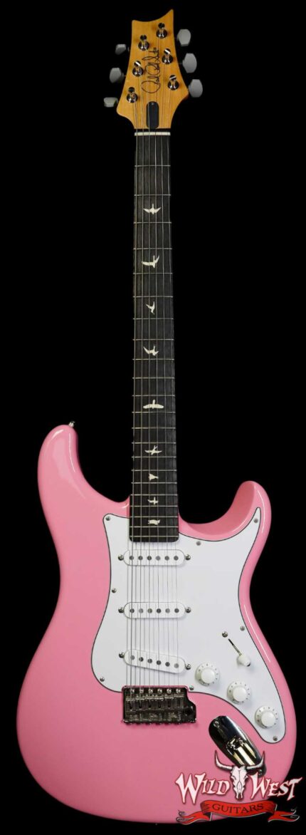 2022 Paul Reed Smith PRS John Mayer Signature Model Silver Sky Rosewood Fingerboard Roxy Pink 7.30 LBS