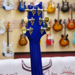 Paul Reed Smith PRS Core 10 Top Special Run Custom 24 Quilt Maple Top Korina Neck East Indian Rosewood Board Violet Blue Burst - Image 10
