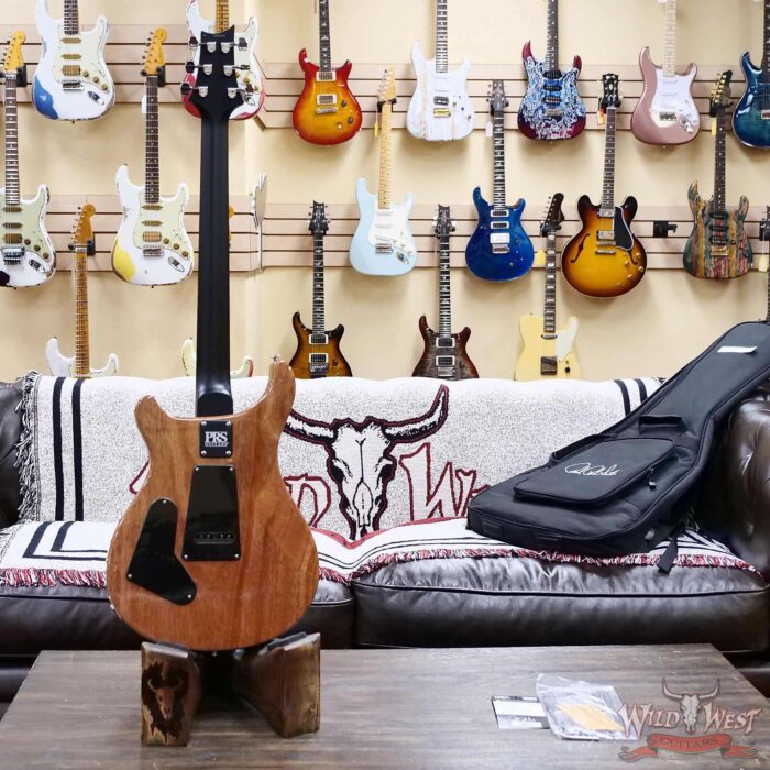 Paul Reed Smith PRS Wild West Guitars Special Run CE 24 Painted Black Neck 57/08 Covered Pickups Faded Grey Black Cherry Burst 7.60 LBS - Image 8