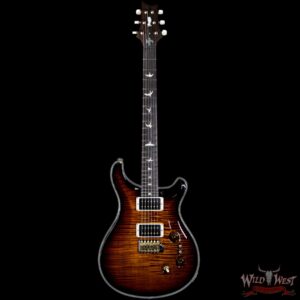 PRS Core 10 Top 35th Anniversary Custom 24 Cu24-08 Black Gold Burst Flame Maple Top Rosewood Fingerboard - Image 4