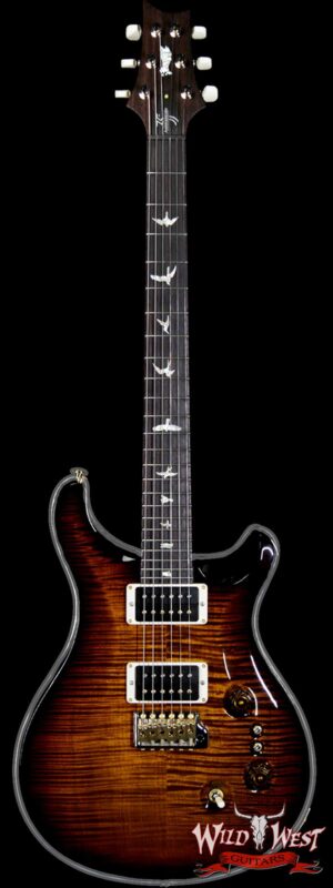 PRS Core 10 Top 35th Anniversary Custom 24 Cu24-08 Black Gold Burst Flame Maple Top Rosewood Fingerboard