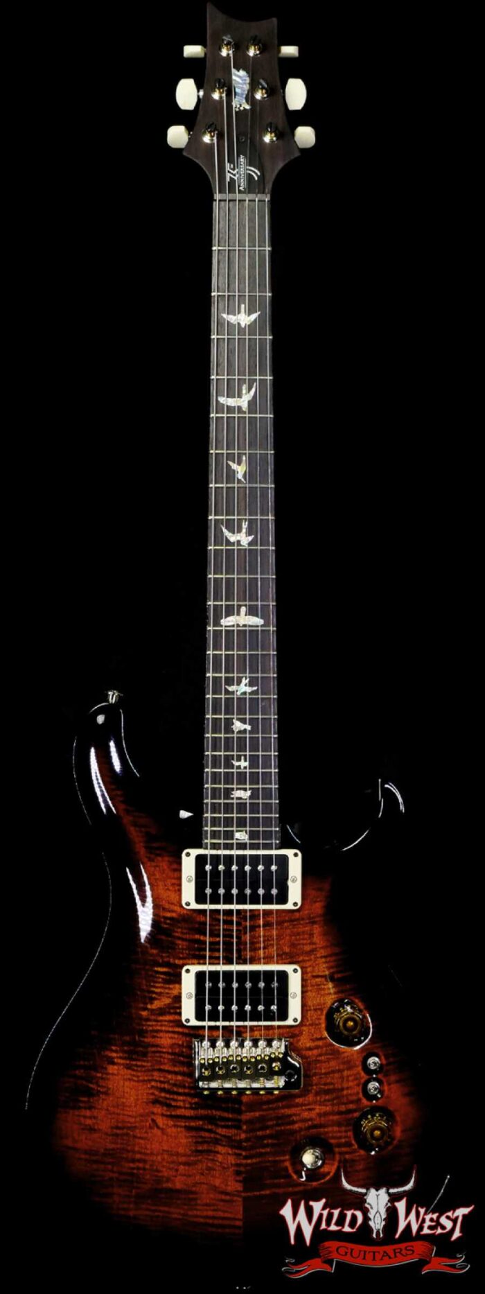 Paul Reed Smith PRS Core 35th Anniversary Custom 24 Black Gold Burst - Image 1
