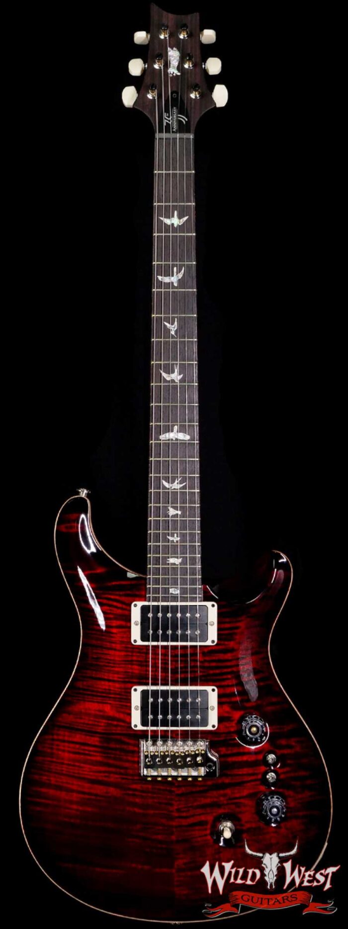 Paul Reed Smith PRS Core 35th Anniversary Custom 24 Fire Red Burst - Image 1