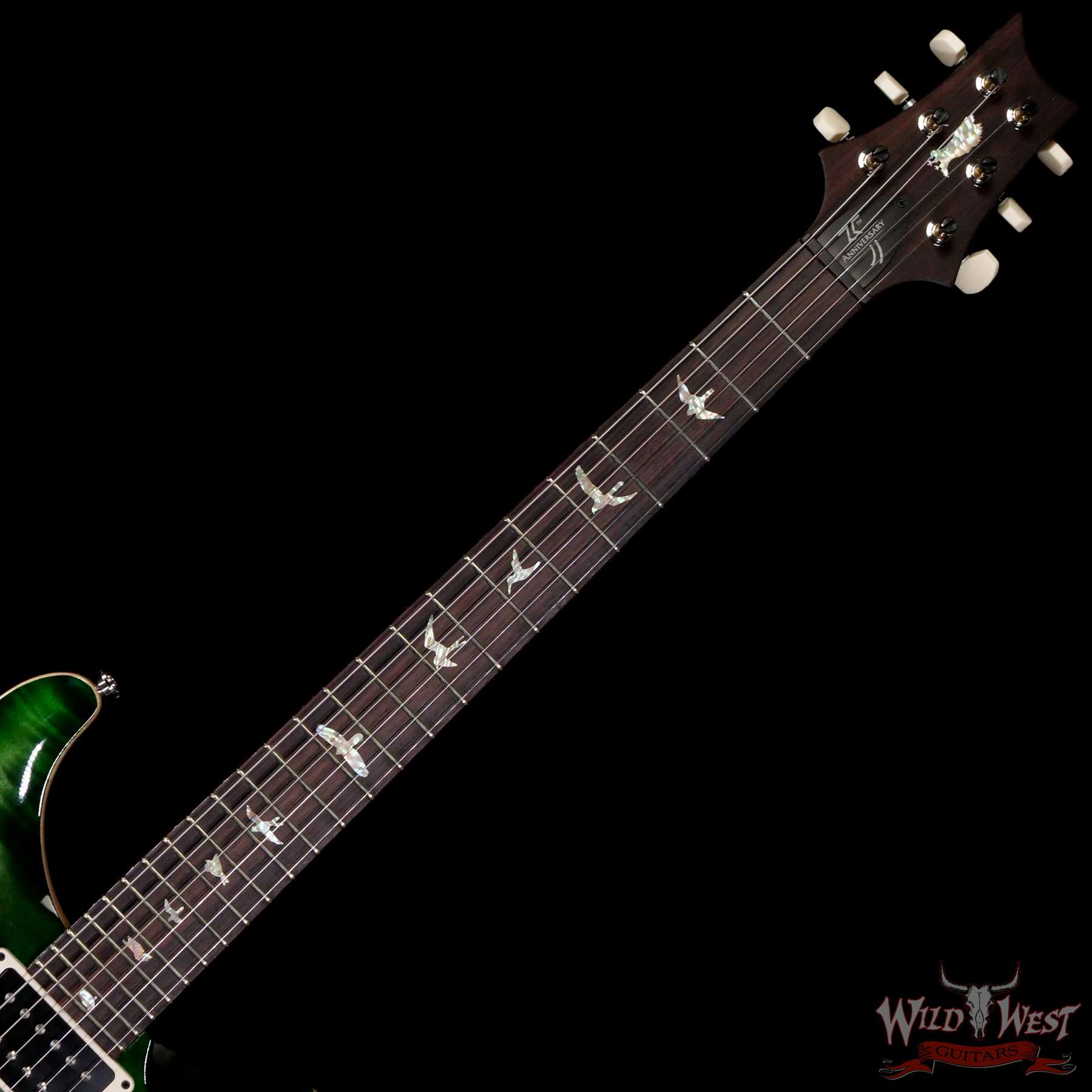 prs-35thcu24-trampasgreenburst-306520-nf__wwg.jpg Paul Reed Smith PRS Core 35th Anniversary Custom 24 Trampas Green Burst - Image 4