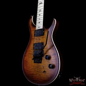 Paul Reed Smith PRS Bolt-On Series Dustie Waring Signature CE 24 Floyd Rose FR Maple Board Burnt Amber Smokeburst 7.45 LBS - Image 2