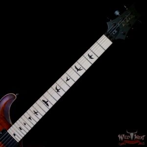 Paul Reed Smith PRS Bolt-On Series Dustie Waring Signature CE 24 Floyd Rose FR Maple Board Burnt Amber Smokeburst 7.45 LBS - Image 4