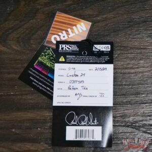 Paul Reed Smith PRS Core Series 2024 NEW Custom 24 Gray Black 7.35 LBS - Image 11
