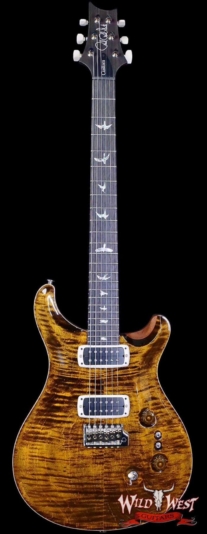 Paul Reed Smith PRS Core Series 2024 NEW Custom 24-08 Yellow Tiger 8.00 LBS - Image 1