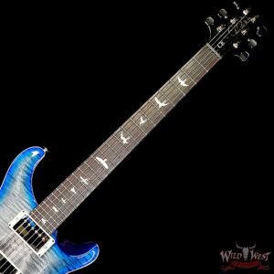Paul Reed Smith PRS Wild West Guitars Special Run CE 24 Painted Black Neck 57/08 Covered Pickups Faded Grey Black Blue Burst 7.60 LBS - Image 4