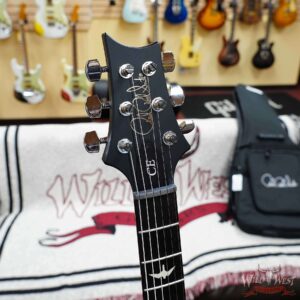 Paul Reed Smith PRS Wild West Guitars Special Run CE 24 Painted Black Neck 57/08 Covered Pickups Faded Grey Black Blue Burst 7.60 LBS - Image 6