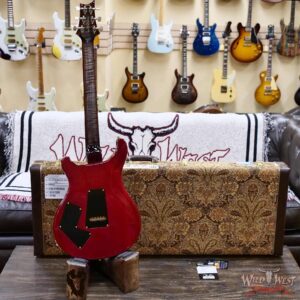 Paul Reed Smith PRS Wood Library 10 Top Quilt Modern Eagle V ME5 Flame Maple Neck Brazilian Rosewood Board Charcoal Cherry Burst 8.30 LBS (US Only / No International Shipping) - Image 9