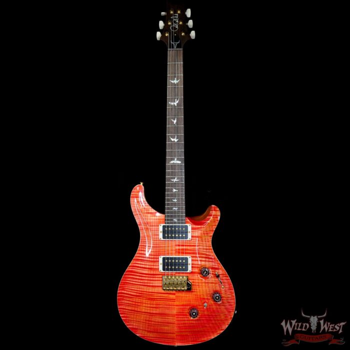 PRS Wild West Guitars 25th Anniversary Limited Run Wood Library Artist Package Custom 24 Piezo Salmon (Private Stock Color) 8.00 LBS (US Only / No International Shipping) - Image 3