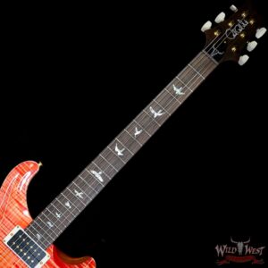 PRS Wild West Guitars 25th Anniversary Limited Run Wood Library Artist Package Custom 24 Piezo Salmon (Private Stock Color) 8.00 LBS (US Only / No International Shipping) - Image 4